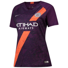 Load image into Gallery viewer, 10-Sergio Agüero Manchester City Women's 2018-19 Third Stadium Player Jersey – Purple