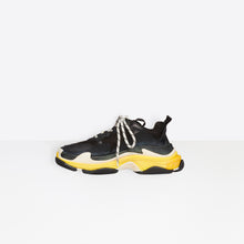 Load image into Gallery viewer, Balenciaga Triple S Trainers Black/ Yellow