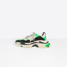 Load image into Gallery viewer, Balenciaga Triple S Trainers White/Green
