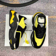 Load image into Gallery viewer, Balenciaga Triple S Sneaker Black Gray Yellow