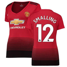 Load image into Gallery viewer, 12-Chris Smalling Manchester United Women's 18-19 Home Jersey – Red