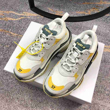 Load image into Gallery viewer, Balenciaga Triple S Sneaker White Gray Yellow