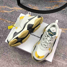 Load image into Gallery viewer, Balenciaga Triple S Sneaker White Gray Yellow