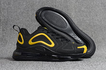 Load image into Gallery viewer, Nike Air Max 720 Sneakers Men's Black Yellow