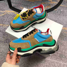 Load image into Gallery viewer, Balenciaga Triple S Sneaker Green Gray Blue