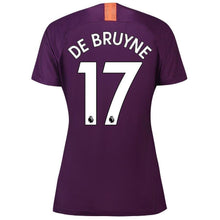 Load image into Gallery viewer, 17-Kevin De Bruyne Manchester City Women's 2018-19 Third Stadium Player Jersey – Purple