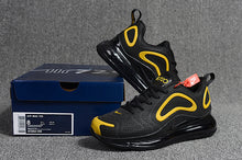 Load image into Gallery viewer, Nike Air Max 720 Sneakers Men's Black Yellow