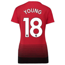 Load image into Gallery viewer, 18-Ashley Young Manchester United Women's 18-19 Home Jersey – Red