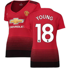 Load image into Gallery viewer, 18-Ashley Young Manchester United Women's 18-19 Home Jersey – Red