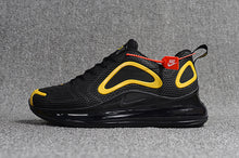 Load image into Gallery viewer, Nike Air Max 720 Sneakers Men's Black Yellow