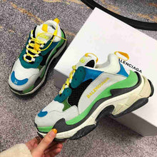 Load image into Gallery viewer, Balenciaga Triple S Sneaker Green Blue