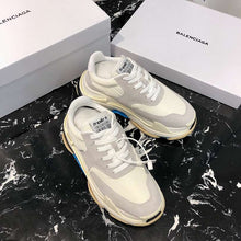 Load image into Gallery viewer, Balenciaga Triple S Trainers White/Blue