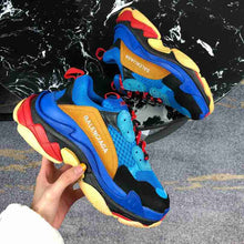 Load image into Gallery viewer, Balenciaga Triple S Mesh Sneaker Blue Red