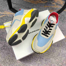 Load image into Gallery viewer, Balenciaga Triple S Blue Gray Yellow