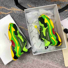Load image into Gallery viewer, Balenciaga Triple S Sneaker Green Yellow