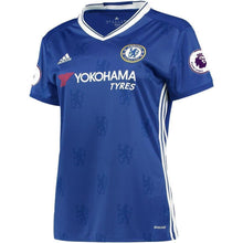 Load image into Gallery viewer, 22-Willian Borges da Silva Chelsea Women's 2016-2017 Home Player Jersey - Blue