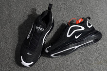 Load image into Gallery viewer, Nike Air Max 720 Sneakers Men's Black White