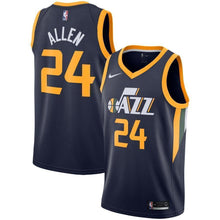 Load image into Gallery viewer, 24-Utah Jazz Grayson Allen Men's Swingman Team Jersey - Navy
