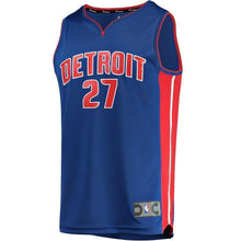 Load image into Gallery viewer, 27-Zaza Pachulia Detroit Pistons Jersey - Icon Edition - Blue