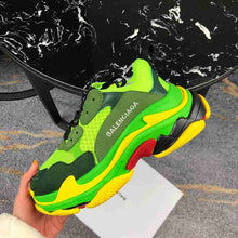 Load image into Gallery viewer, Balenciaga Triple S Sneaker Green Yellow