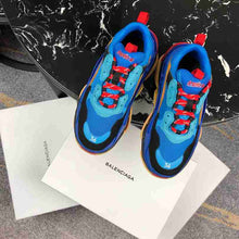 Load image into Gallery viewer, Balenciaga Triple S Mesh Sneaker Blue Red