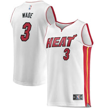 Load image into Gallery viewer, 3-Dwyane Wade Miami Heat  Jersey White - Association Edition