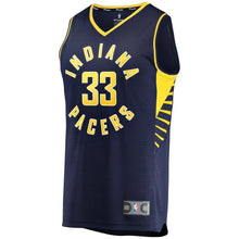 Load image into Gallery viewer, 33-Myles Turner Indiana Pacers Road Swingman Jersey - Navy