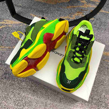 Load image into Gallery viewer, Balenciaga Triple S Sneaker Green Yellow