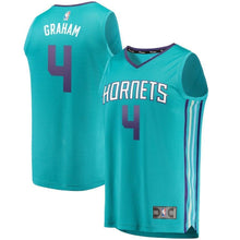 Load image into Gallery viewer, 4-Devonte Graham Charlotte Hornets  Jersey - Icon Edition - Teal