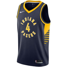 Load image into Gallery viewer, 4-Victor Oladipo Indiana Pacers  Swingman Jersey - Icon Edition – Navy