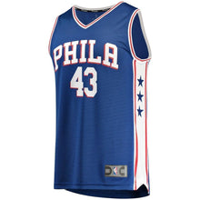 Load image into Gallery viewer, 43-Jonah Bolden Philadelphia 76ers Jersey - Icon Edition - Royal