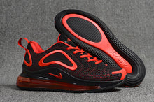 Load image into Gallery viewer, Nike Air Max 720 Athletic Sneakers Men's Black Red