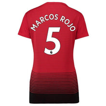 Load image into Gallery viewer, 5-Marcos Rojo Manchester United Women's 18-19 Home Jersey – Red