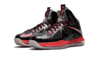 Load image into Gallery viewer, Nike Lebron X+ BLACK/CHROME-UNVRSTY RD-CL GRY