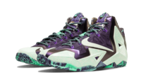 Load image into Gallery viewer, Nike Lebron 11 - AS CASHMERE/GRN GLOW-PRPL DYNSTY