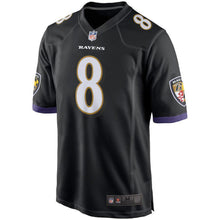 Load image into Gallery viewer, Lamar Jackson Baltimore Ravens football jersey