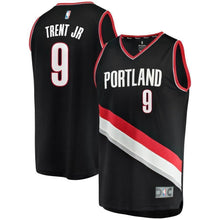 Load image into Gallery viewer, 9-Gary Trent Jr. Portland Trail Blazers  Jersey - Icon Edition - Black