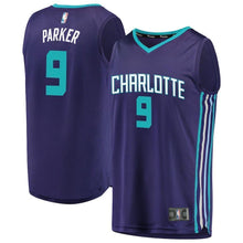 Load image into Gallery viewer, 9-Tony Parker Charlotte Hornets Jersey - Statement Edition - Purple