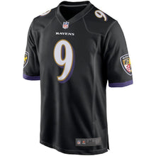 Load image into Gallery viewer, Justin Tucker Baltimore Raven American football jersey