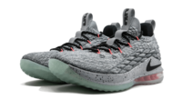 Load image into Gallery viewer, Nike Lebron 15 Low COOL GREY/ BLACK-TEAL TINT