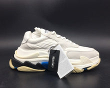 Load image into Gallery viewer, Balenciaga Triple S White Black Blue