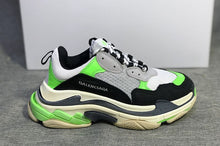 Load image into Gallery viewer, Balenciaga Triple S Mr.Porter White Black Neon