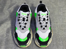 Load image into Gallery viewer, Balenciaga Triple S Mr.Porter White Black Neon