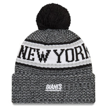Load image into Gallery viewer, New York Giants New Era 2019 Knit Hat – Black