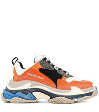 Load image into Gallery viewer, Balenciaga Triple S Sneaker Organe Blue