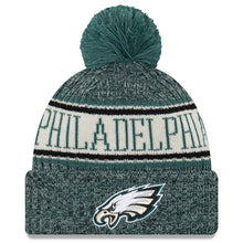 Load image into Gallery viewer, Philadelphia Eagles New Era 2019 NFL Knit Hat – Green