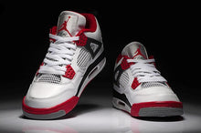 Load image into Gallery viewer, The Air Jordan 4 Retro White Red