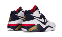 Load image into Gallery viewer, Nike Air Force 180 WHITE/WHITE-MID NAVY-MTLLC GLD