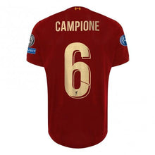 Load image into Gallery viewer, LFC MENS EUROPEAN HOME SHIRT 19/20 - UCL GOLD - CAMPIONE 6