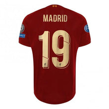 Load image into Gallery viewer, LFC MENS EUROPEAN HOME SHIRT 19/20 - UCL GOLD - MADRID 19